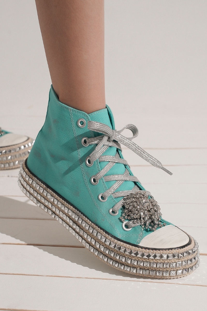 Studded High-Top Sneakers 1.0 ASH-01