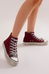 Studded High-Top Sneakers 2.0 ASH-01