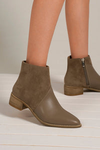 Two-Tone Ankle Boot NELSON-45