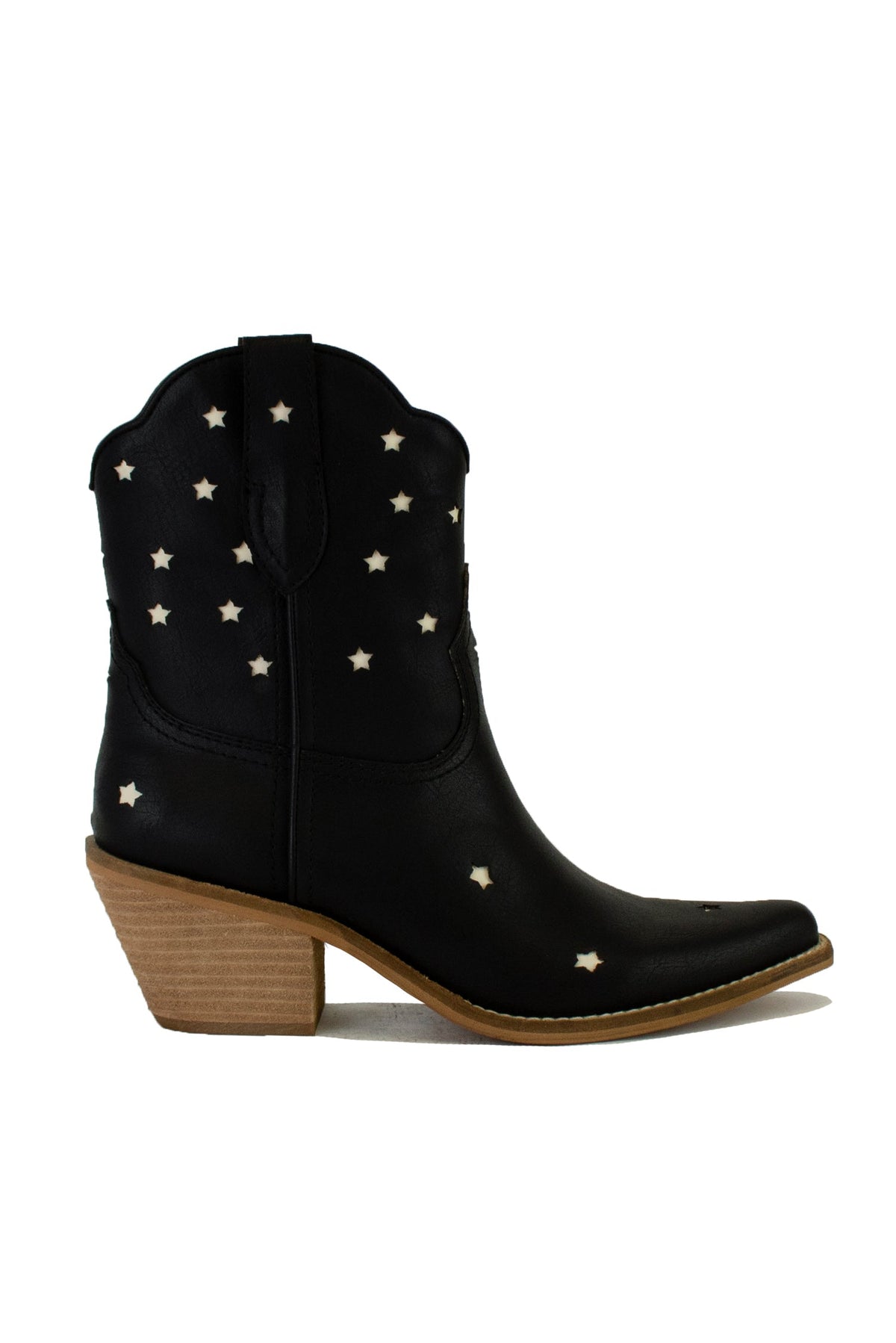 Star Embellished Cowboy Boots ADELA-30