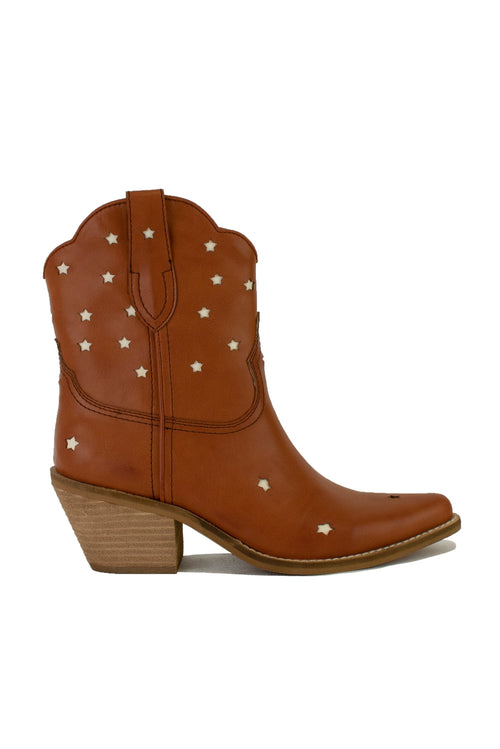 Star Embellished Cowboy Boots ADELA-30