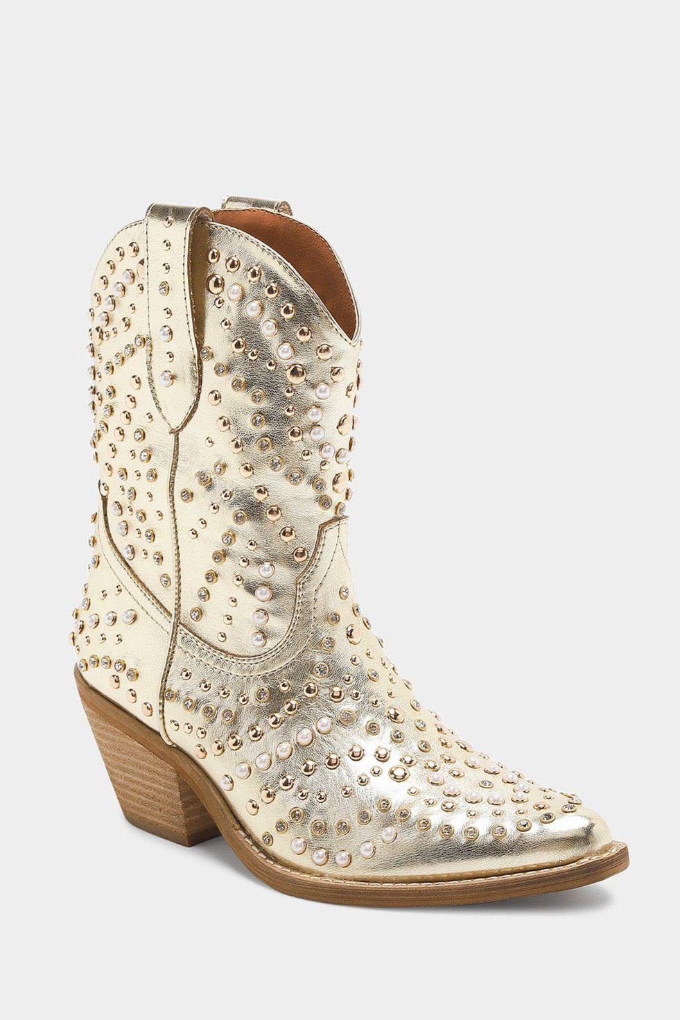 ADELA-39 Studded Western Boots