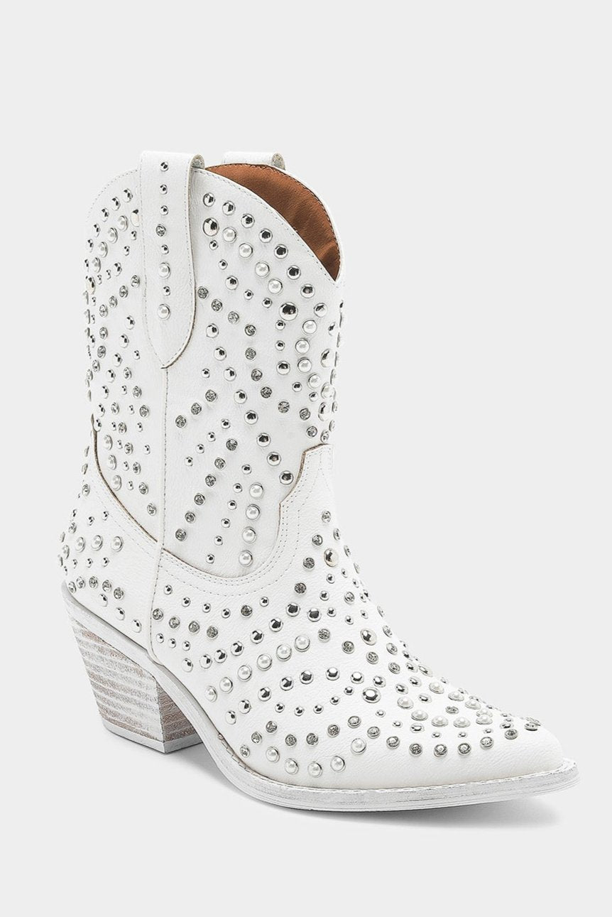 ADELA-39 Studded Western Boots