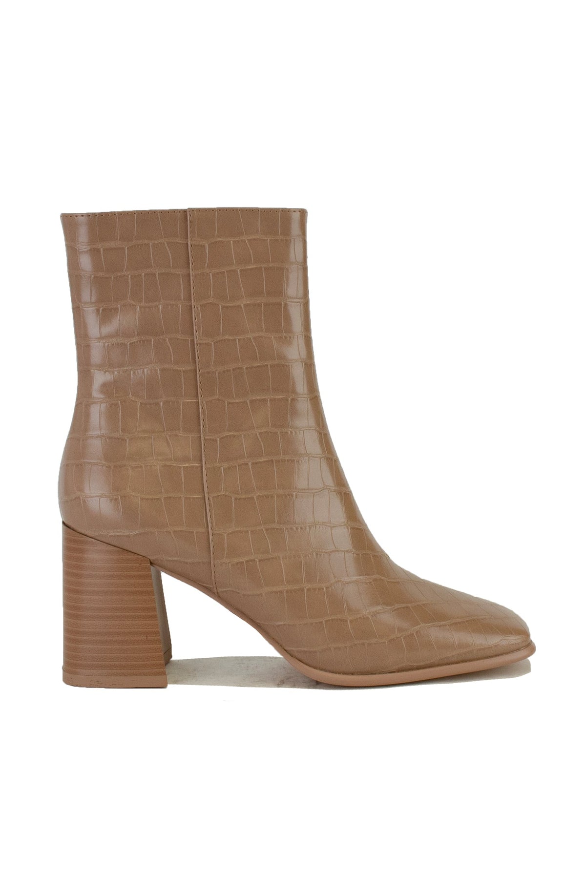 Modern Block Heel Ankle Boots ANNA-03