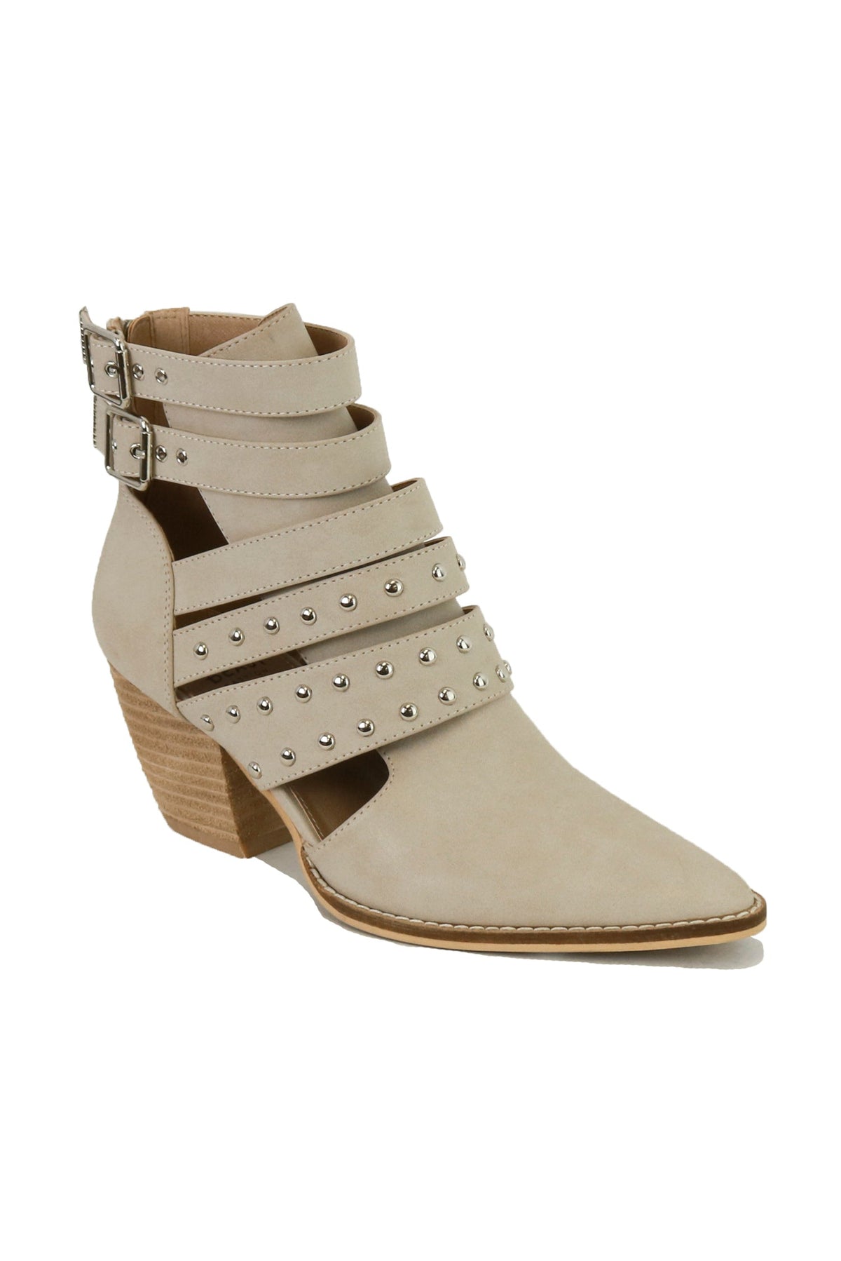 Strappy Studded Ankle Boots Arisa-09