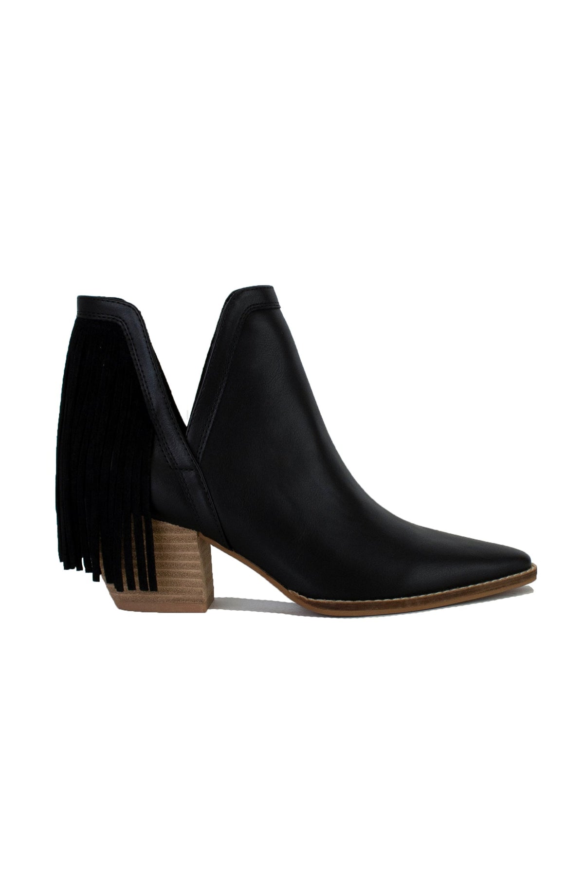 Fringe Ankle Booties ARISA-41