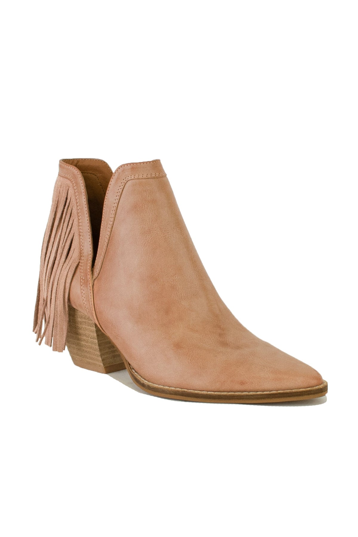 Fringe Ankle Booties ARISA-41