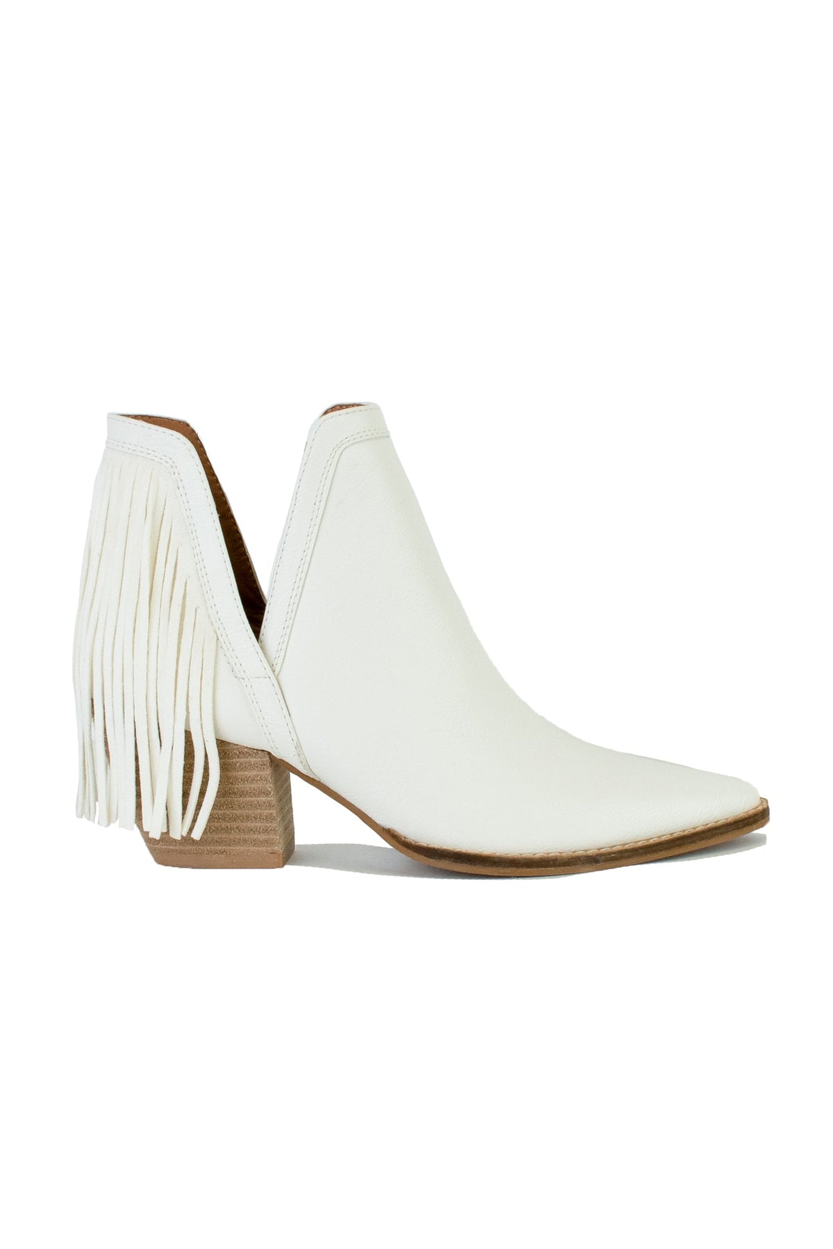 Fringe Ankle Booties ARISA-41