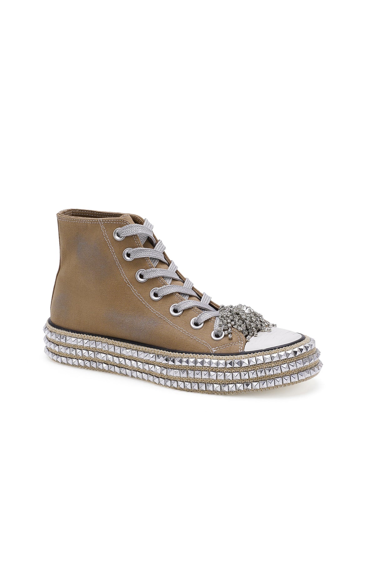 Studded High-Top Sneakers 2.0 ASH-01