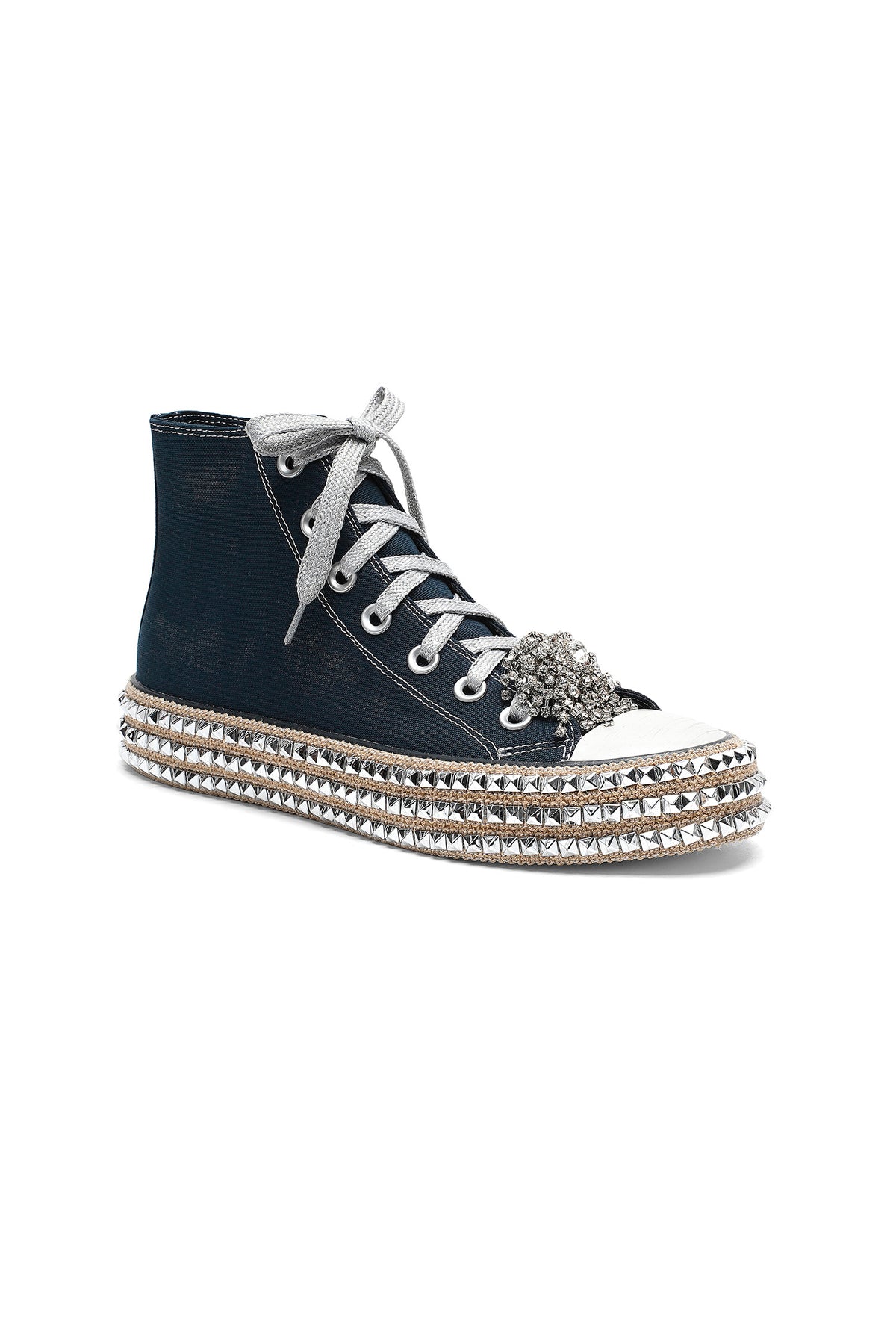 Studded High-Top Sneakers 2.0 ASH-01