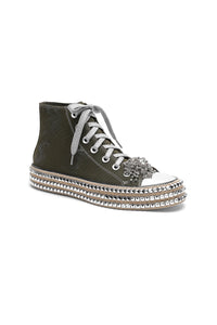 Studded High-Top Sneakers 2.0 ASH-01