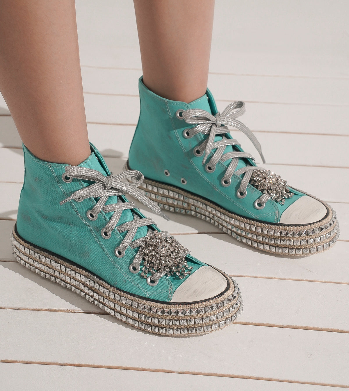 Studded High-Top Sneakers 1.0 ASH-01