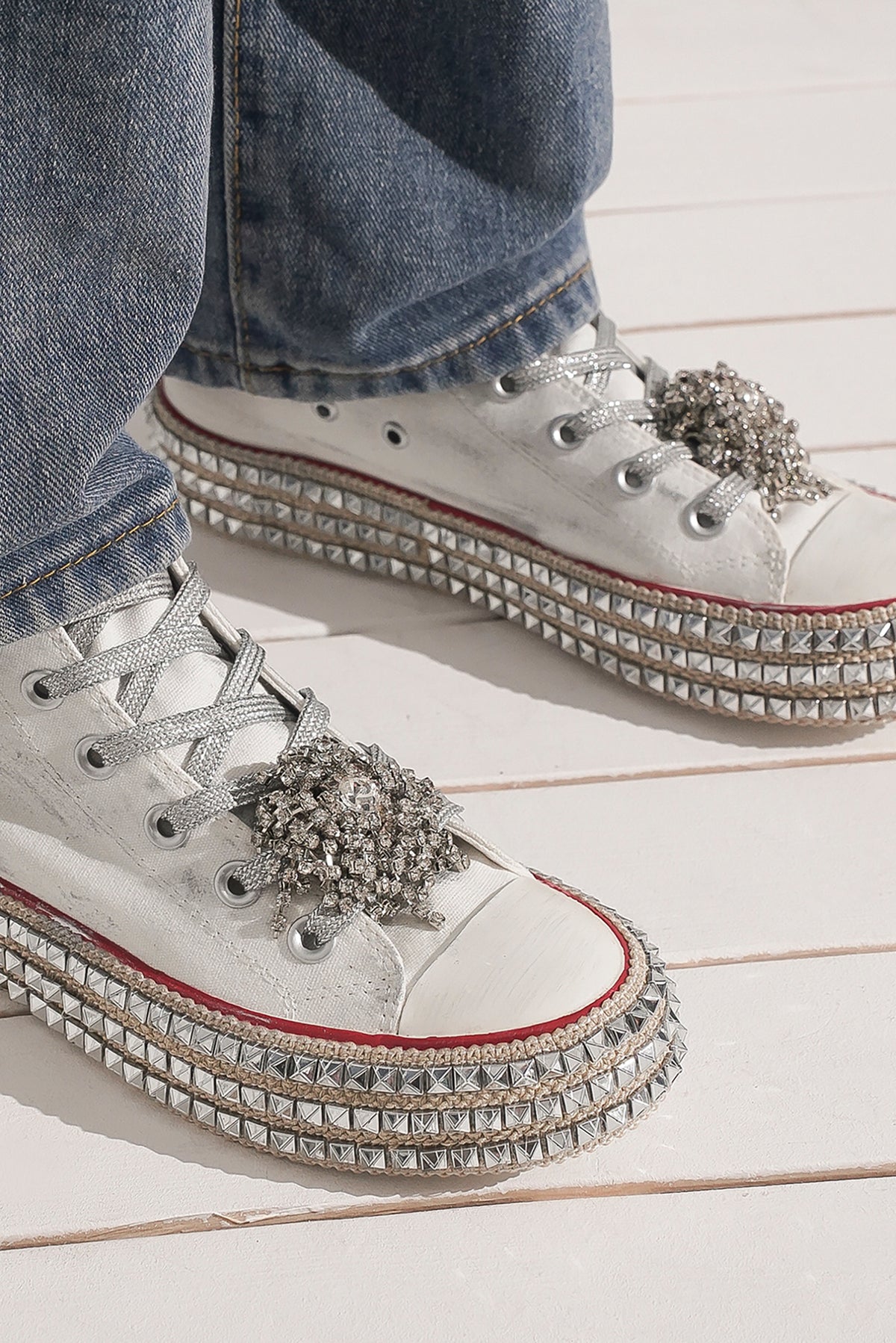 Studded High-Top Sneakers 1.0 ASH-01