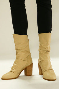 Slouchy Mid-Calf Boot CIENA-02