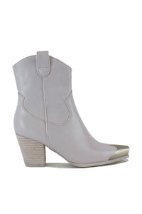 Western Toe Cap Ankle Boots DAKOTA-01