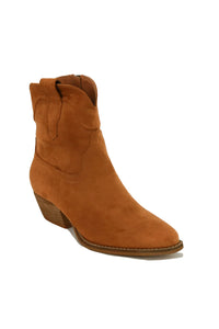 Suede Cowgirl Everyday Ankle Boot DALLAS-05-SU