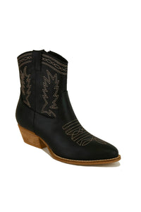 Western Cowgirl short Bootie DALLAS-08