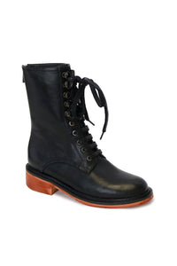 Lace-Up Combat Boot DANNA-01