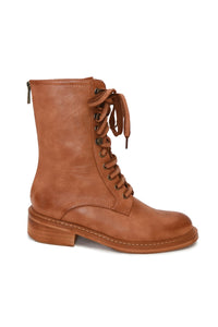 Lace-Up Combat Boot DANNA-01