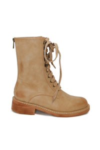 Lace-Up Combat Boot DANNA-01