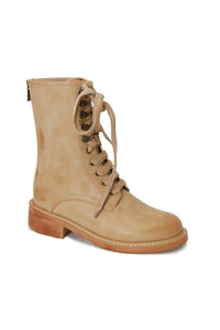 Lace-Up Combat Boot DANNA-01