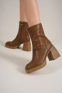 Block Heel Ankle Boots FOSTER-03