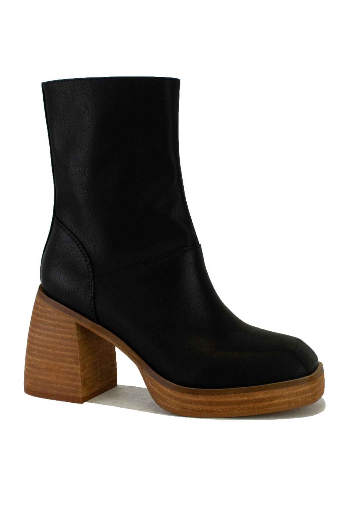 Block Heel Ankle Boots FOSTER-03