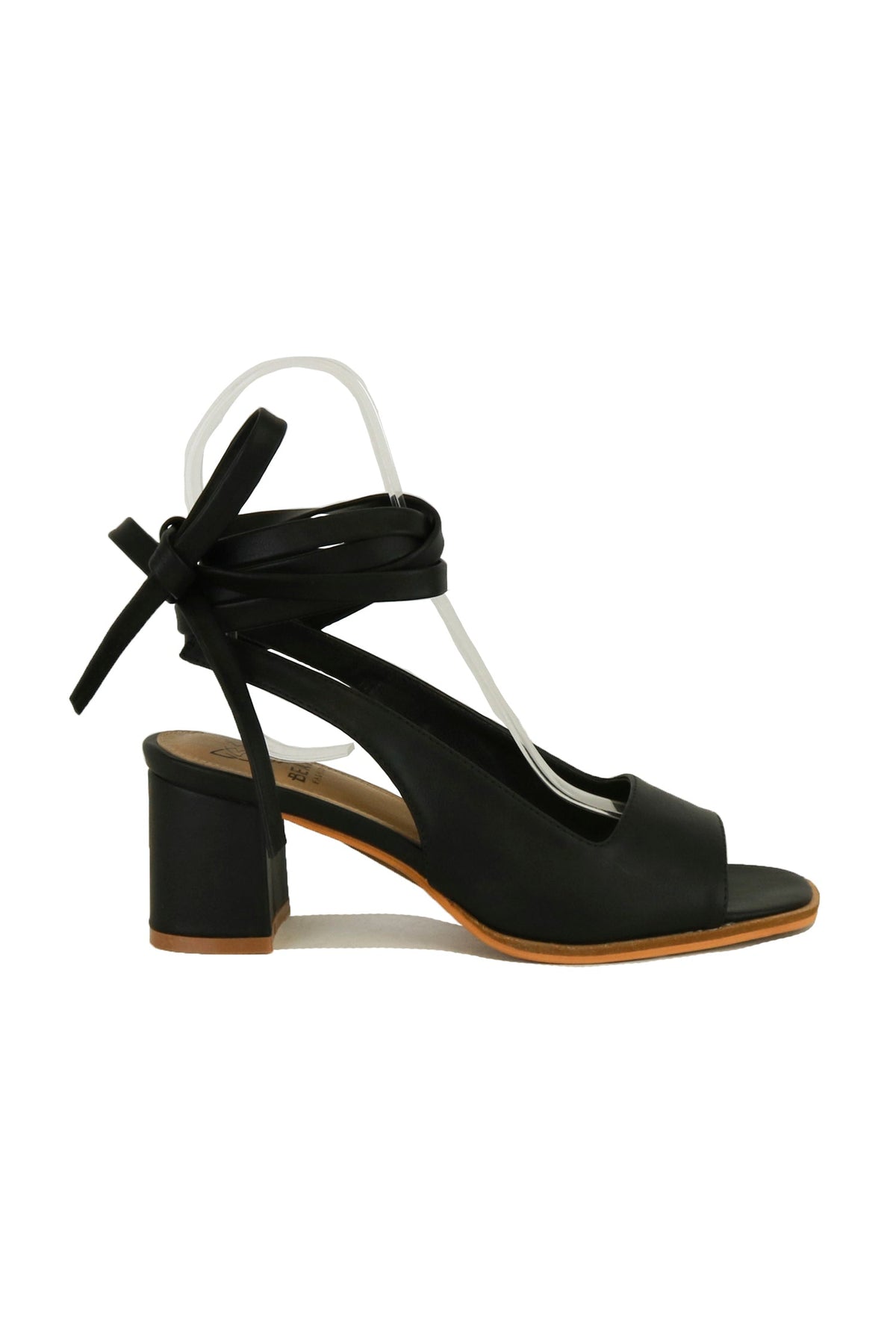 Lace-Up Block Heel Sandal ISABEL-01