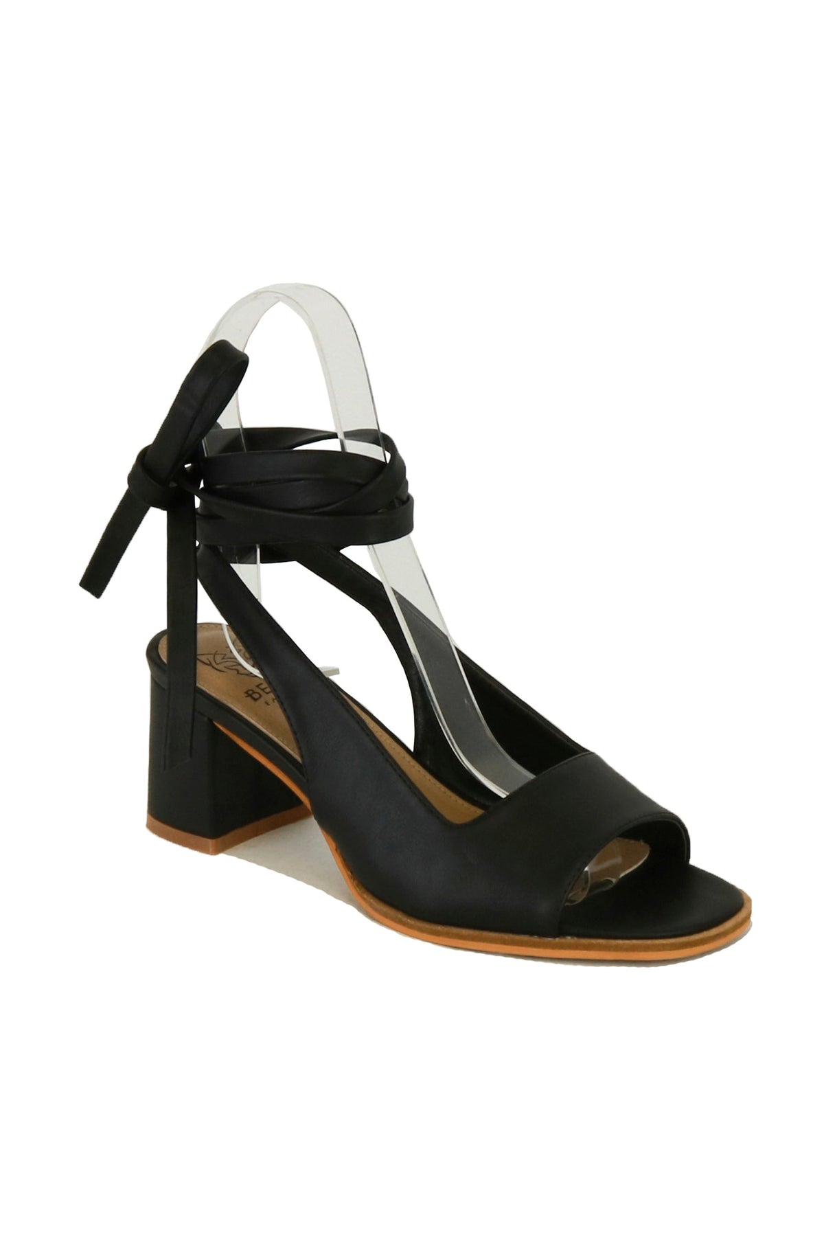 Lace-Up Block Heel Sandal ISABEL-01