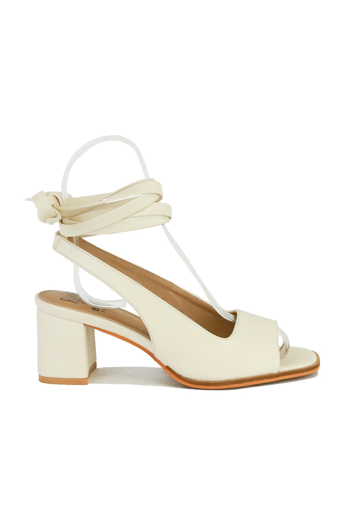 Lace-Up Block Heel Sandal ISABEL-01