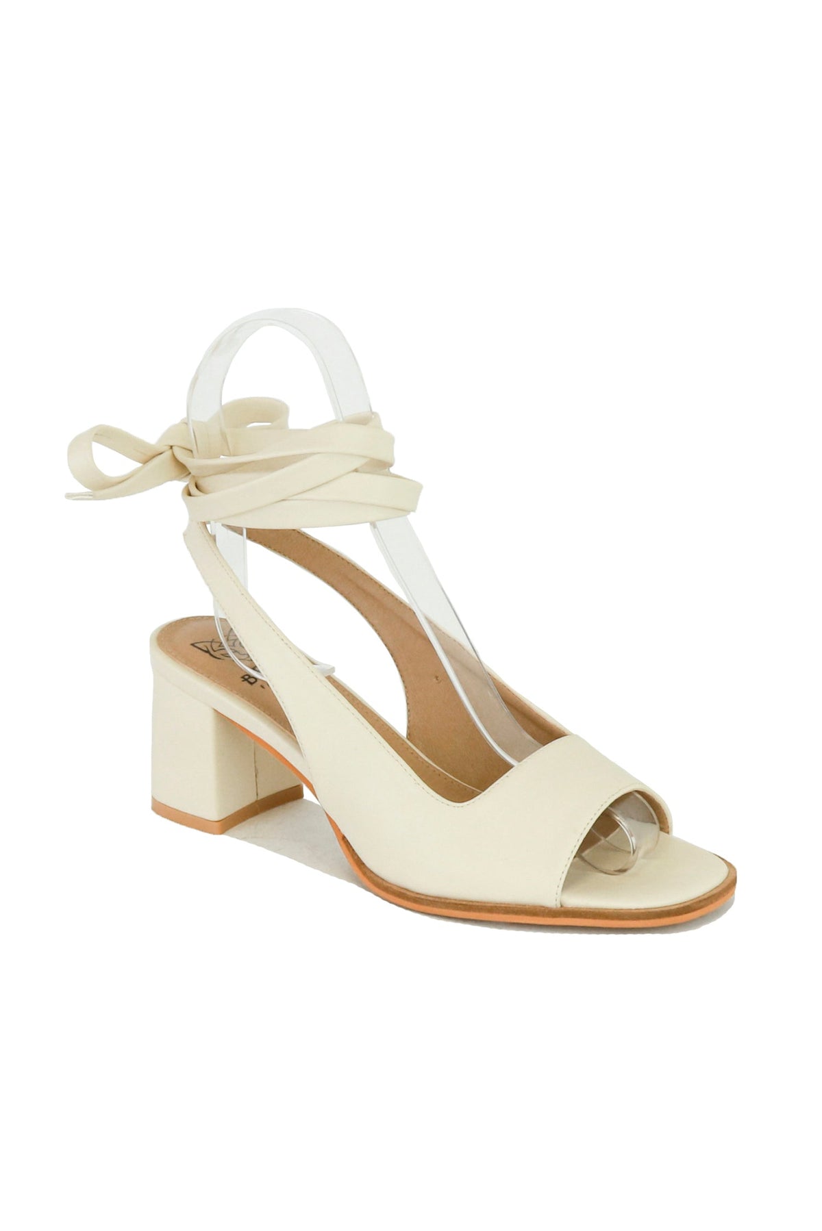 Lace-Up Block Heel Sandal ISABEL-01