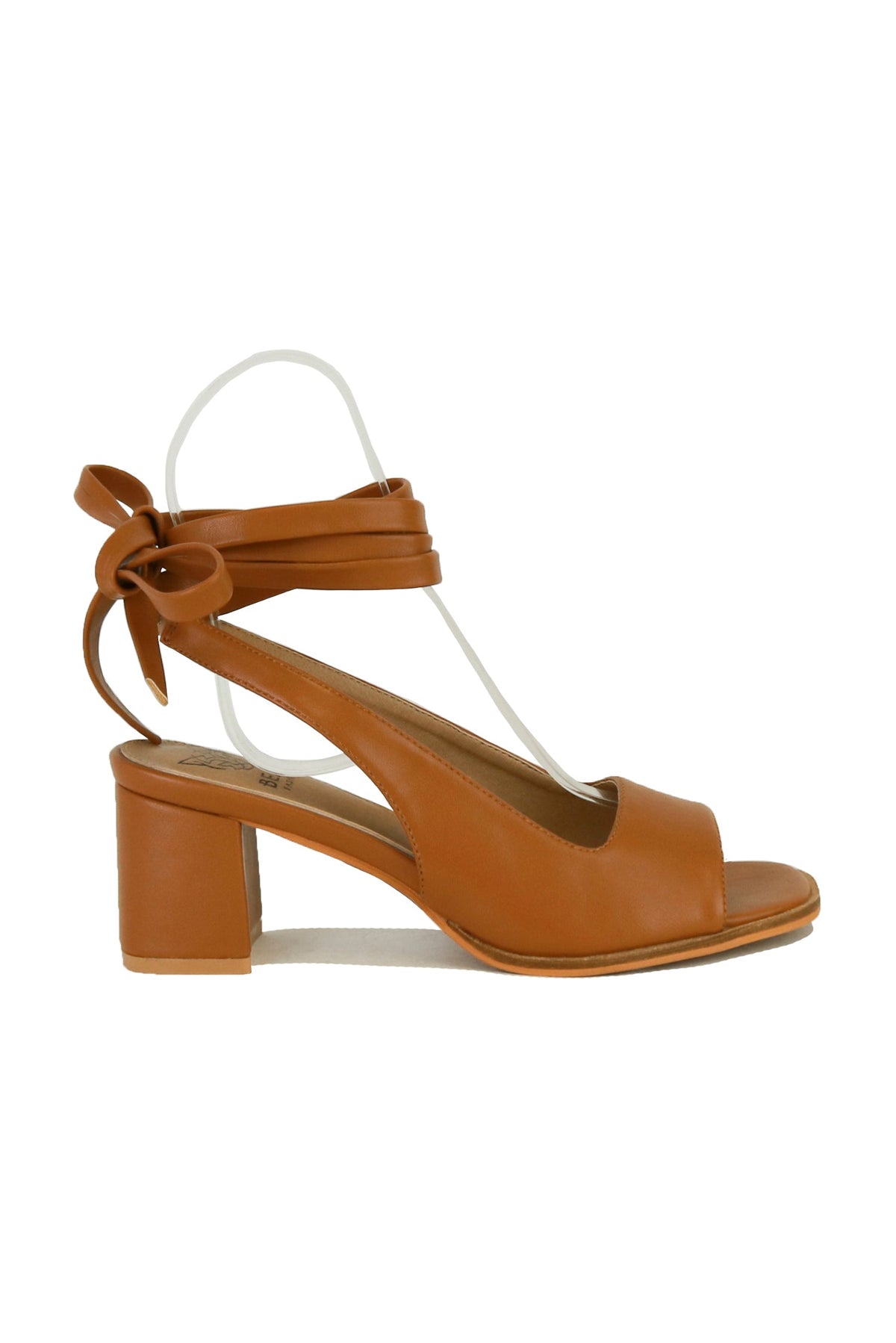 Lace-Up Block Heel Sandal ISABEL-01