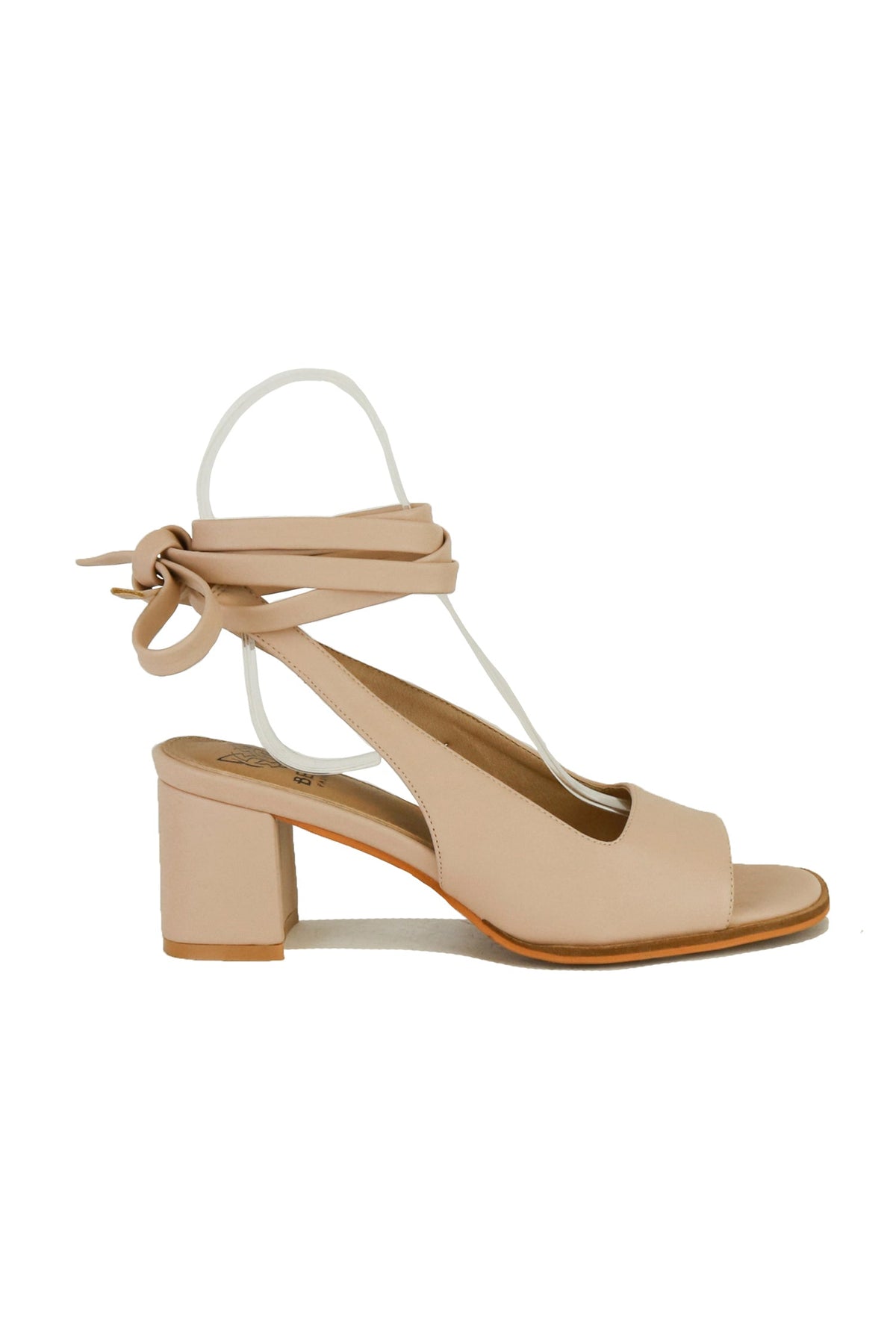 Lace-Up Block Heel Sandal ISABEL-01