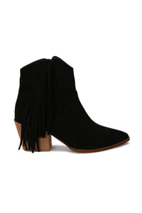 Fringe Ankle Boot LEO-17