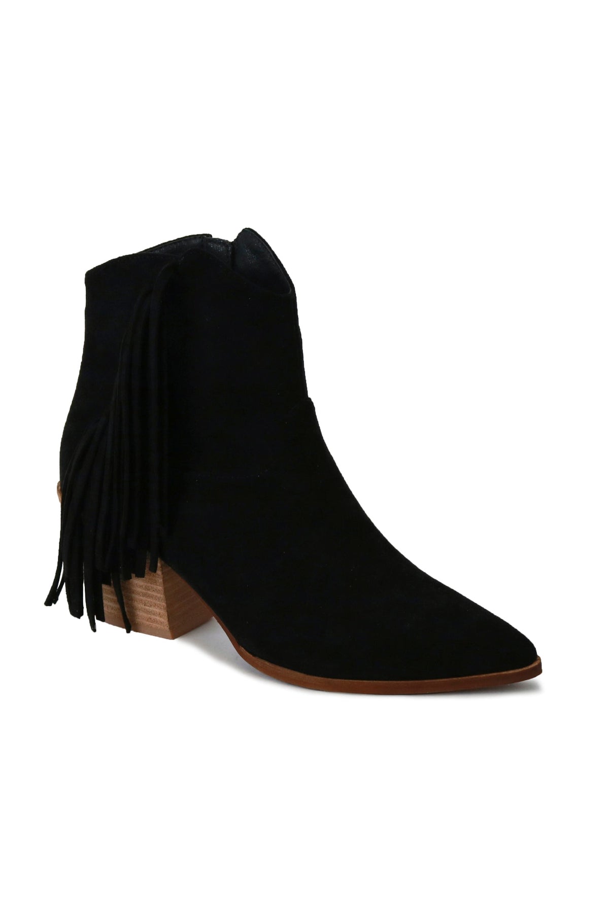 Fringe Ankle Boot LEO-17