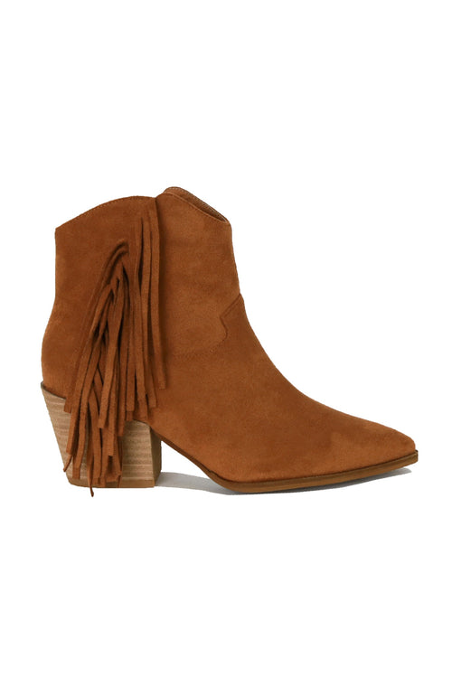 Fringe Ankle Boot LEO-17