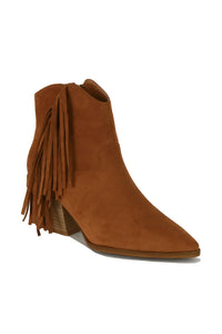 Fringe Ankle Boot LEO-17