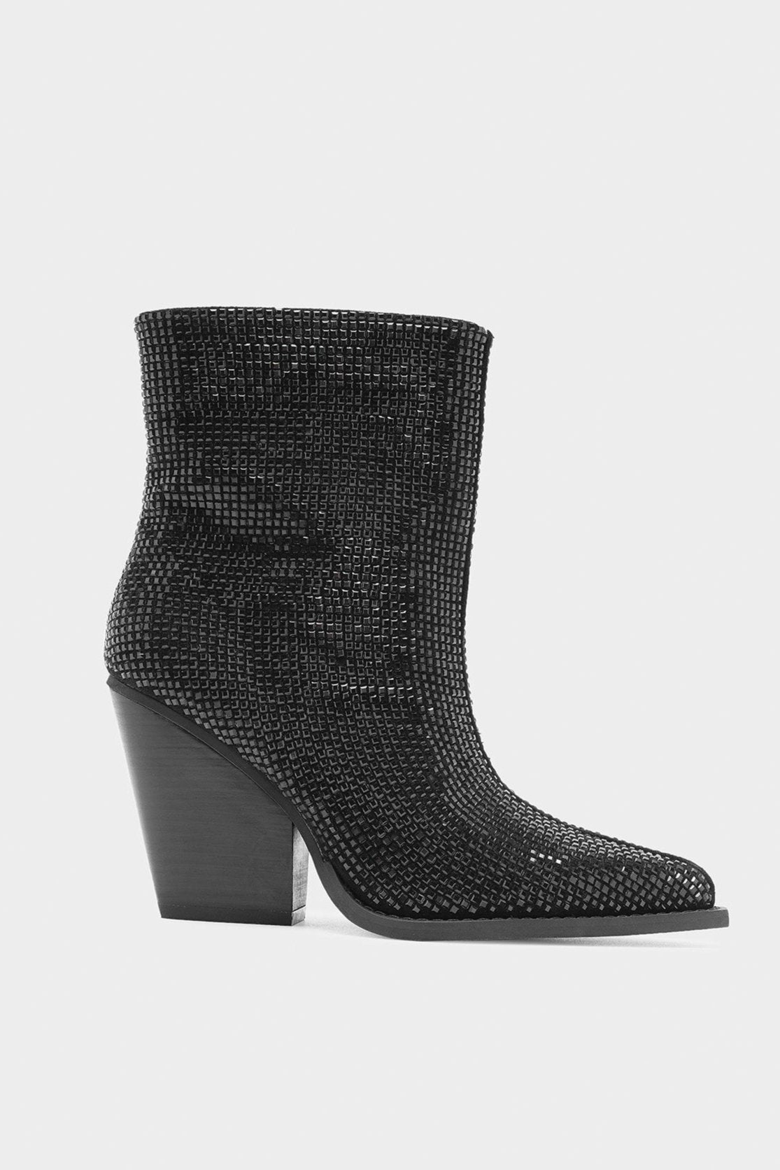 Rhinestone Ankle Boots MIKAYLA-09