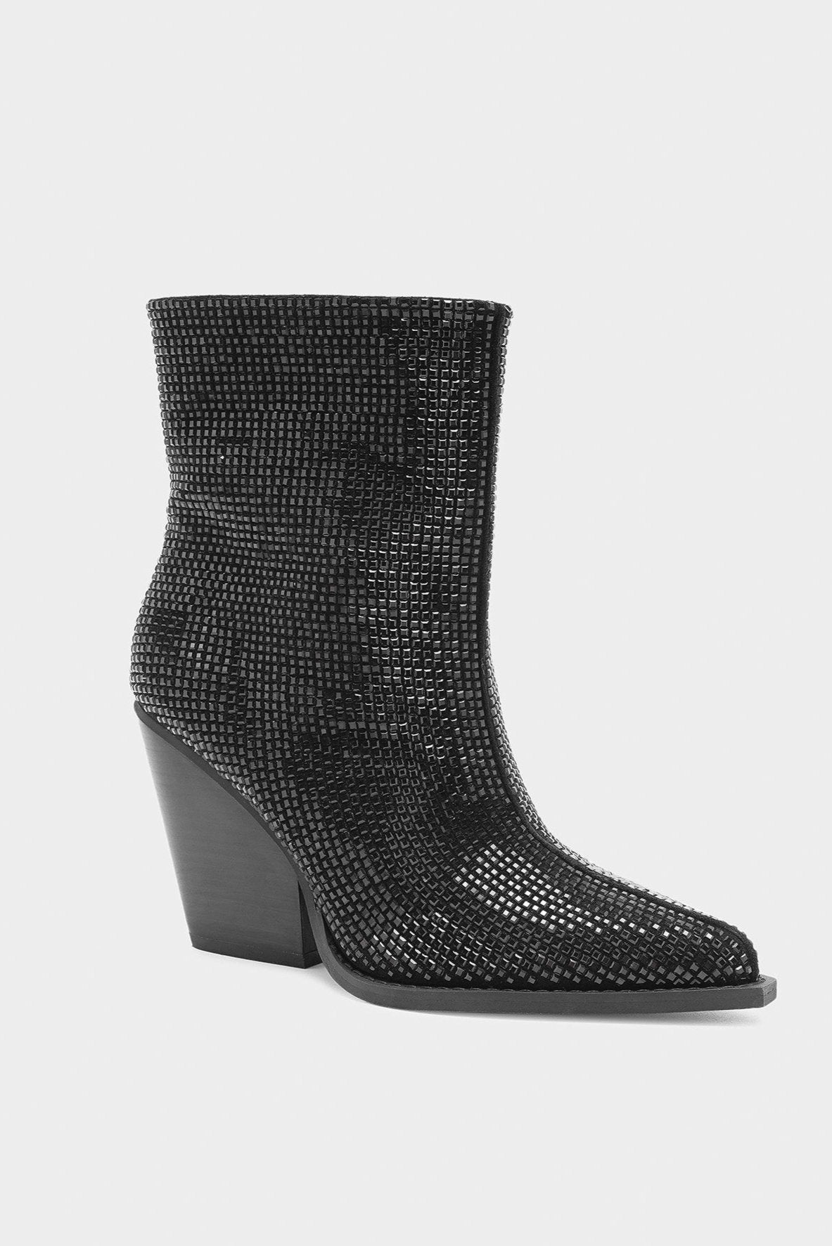 Rhinestone Ankle Boots MIKAYLA-09