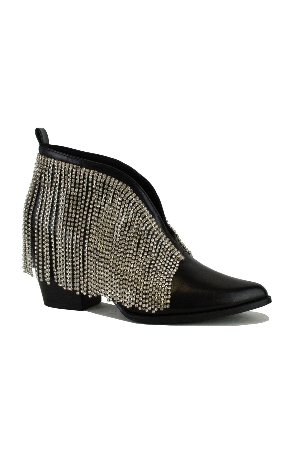 Rhinestone Fringe Boot MISTY-39