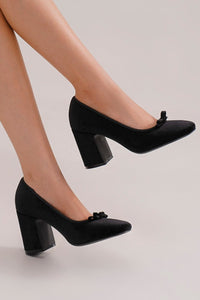 Bow Block Heels PALMER-01