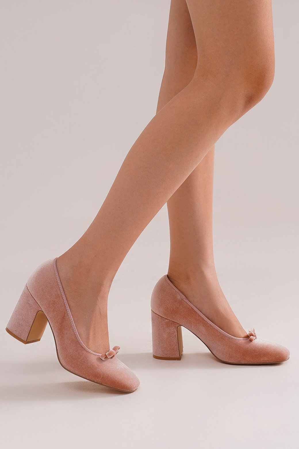 Bow Block Heels PALMER-01