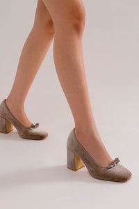 Bow Block Heels PALMER-01