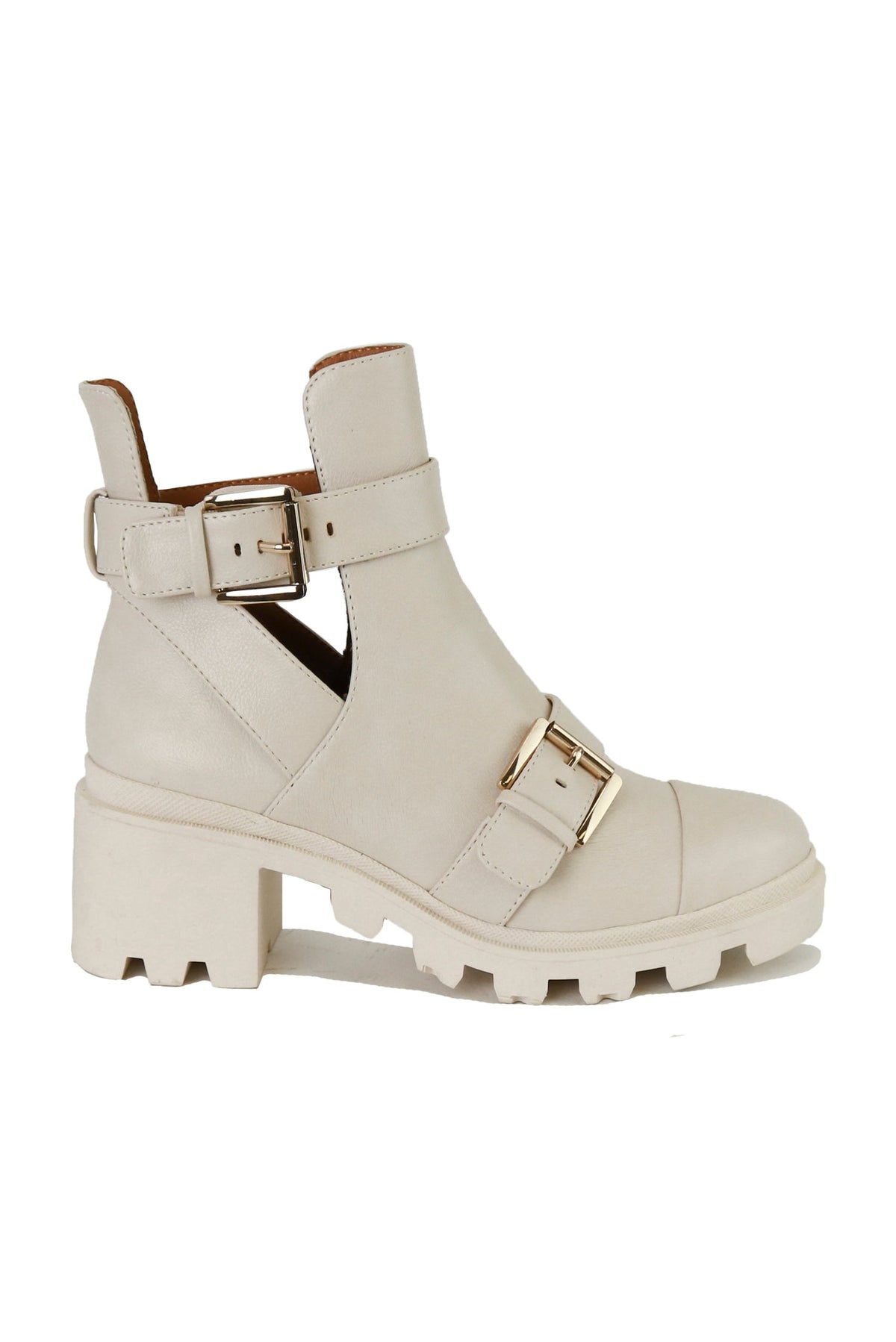 Buckle Strap Boots SONY-01