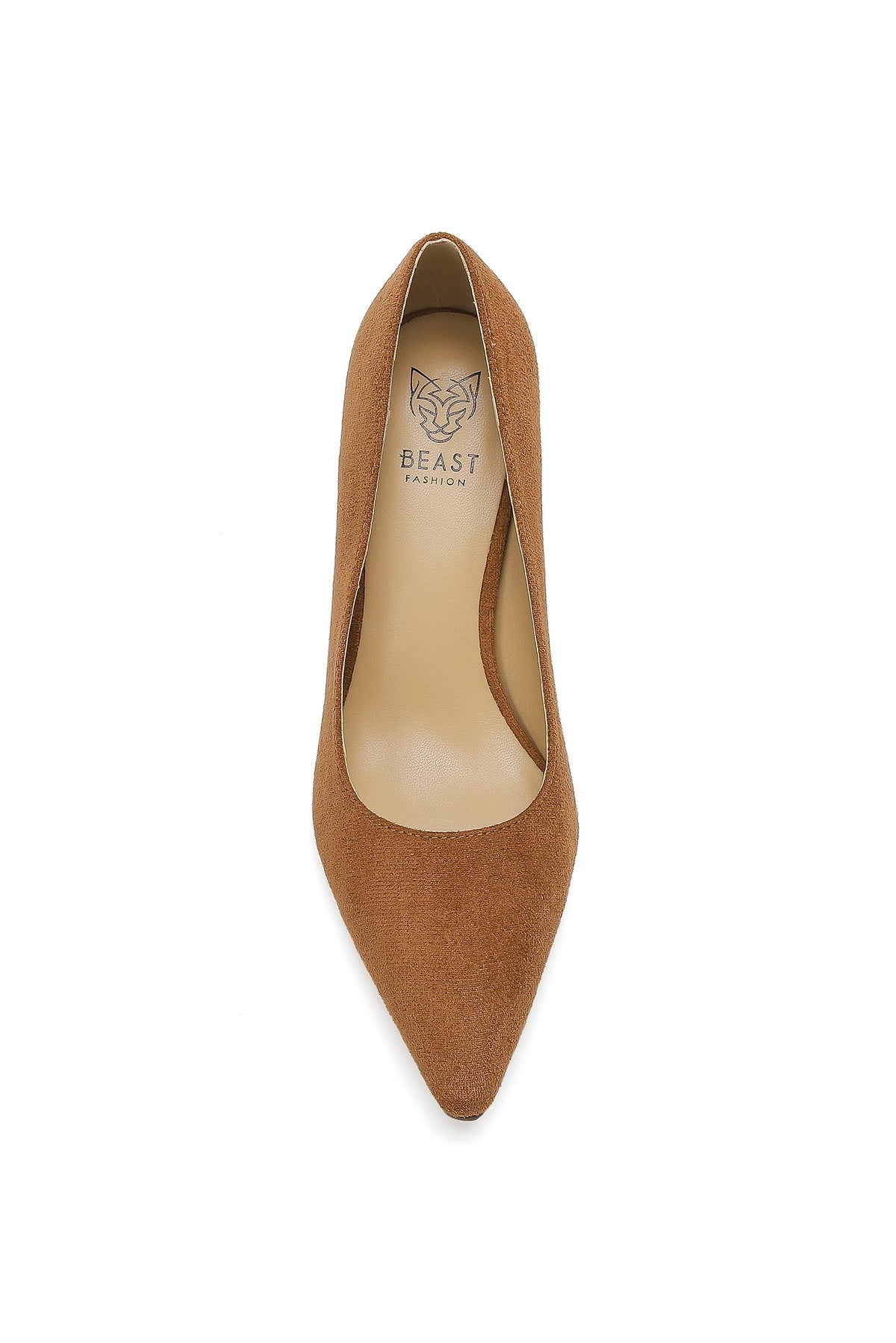 Trendy Pointed-Toe Mid-Heel Pumps TRINEE-05