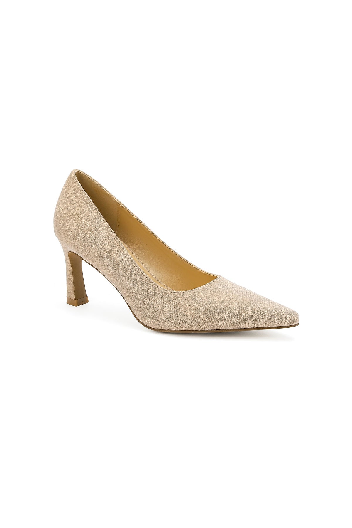 Trendy Pointed-Toe Mid-Heel Pumps TRINEE-05