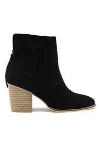 Suede Ankle Booties WESLEE-03