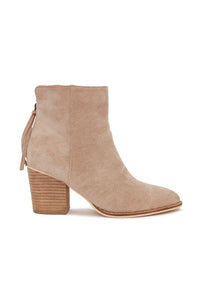 Suede Ankle Booties WESLEE-03