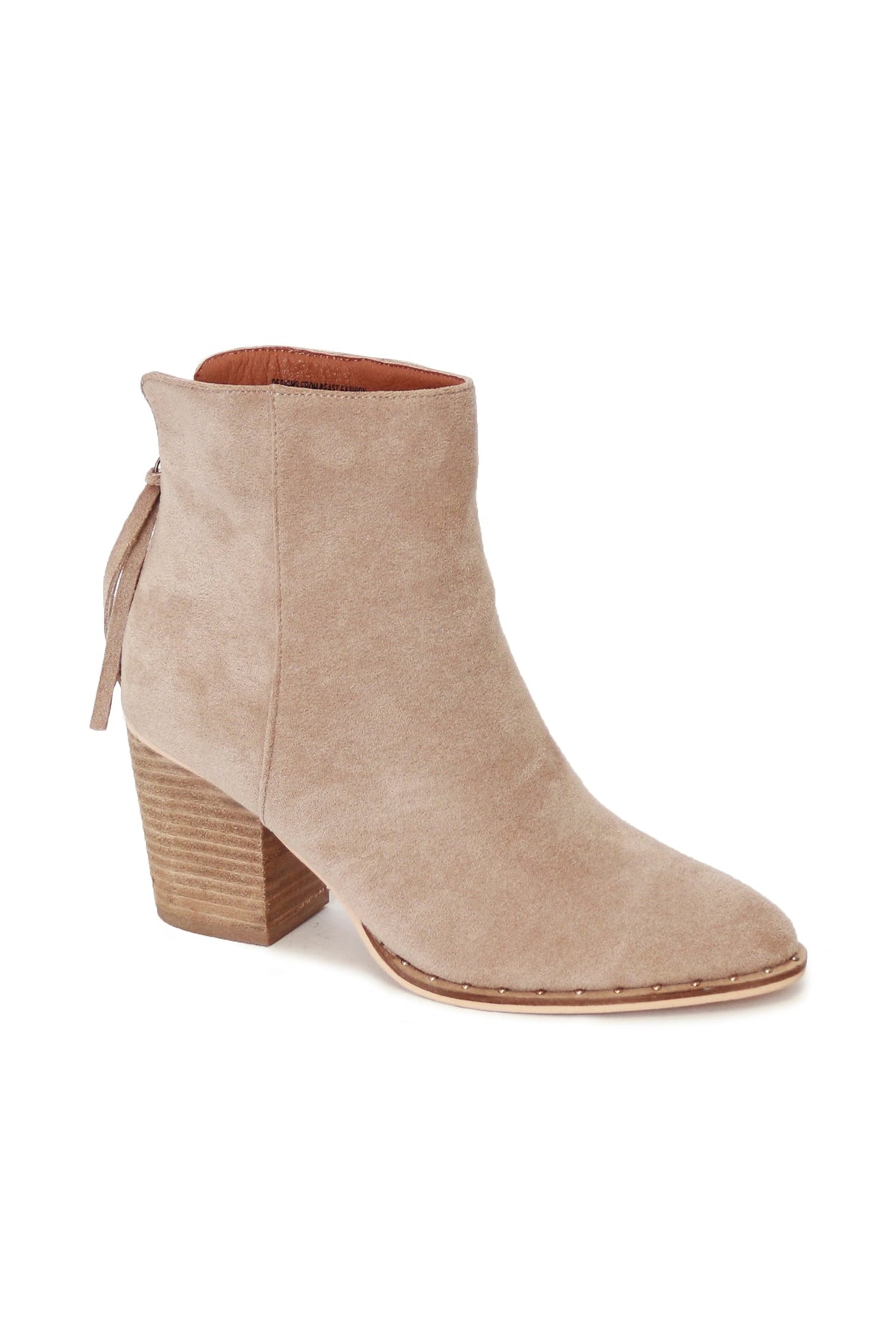 Suede Ankle Booties WESLEE-03